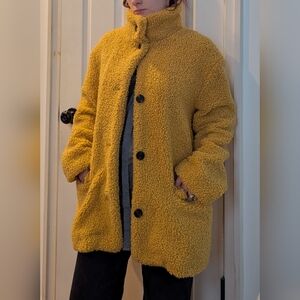 Yellow Sherpa Coat